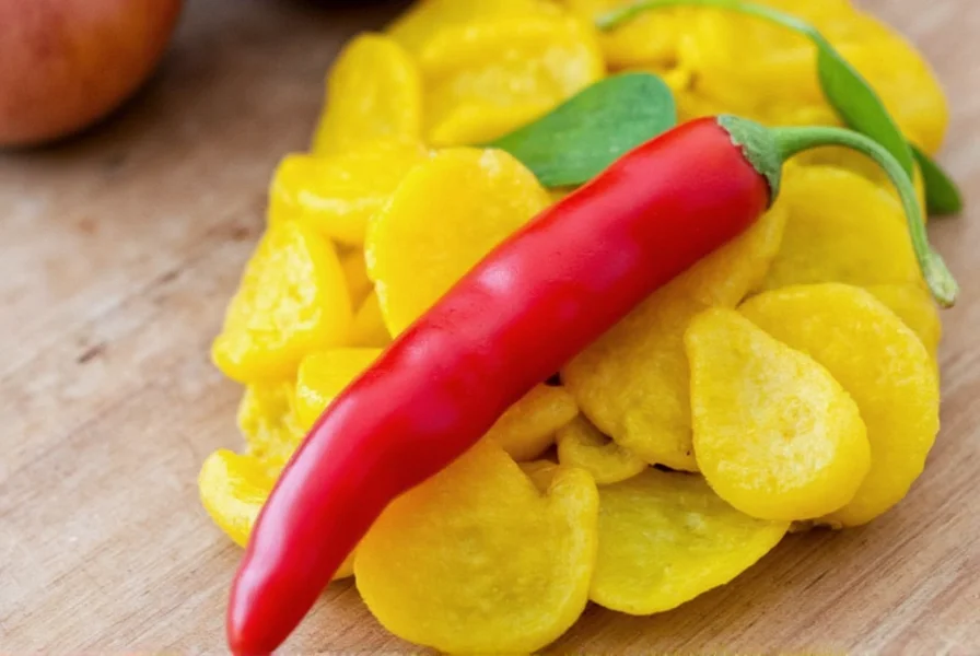 Comparison of dried and fresh chili peppers