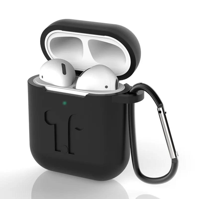 

Special design Protective Case with Carabiner For Airpods 2, Multi colors