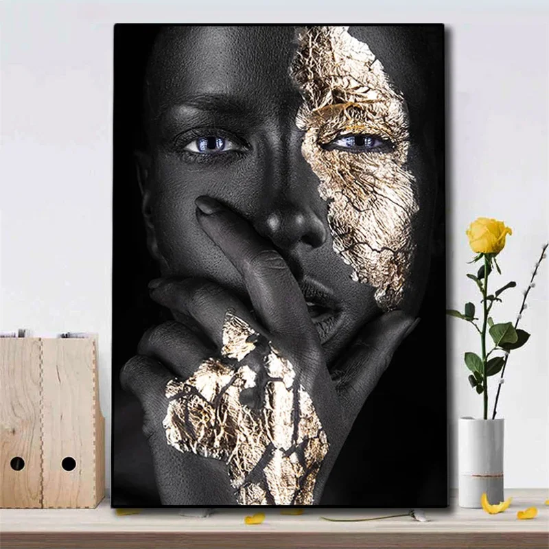 

New Modern Cubism Abstract HD Canvas Painting African Women Poster Print Home Wall Art Decoration Picture Gift Frameless