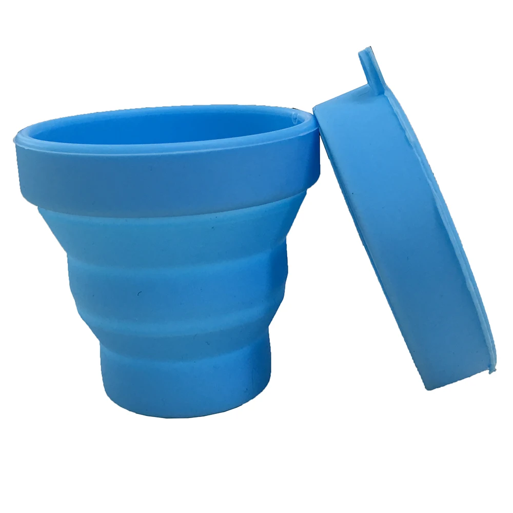 

Best selling Carry Blx Silicone Baby Snack Cup OEM Coffee Cup Lid Silicone Repeated Use Silicone Period Cups, Blue, pink,yellow,green