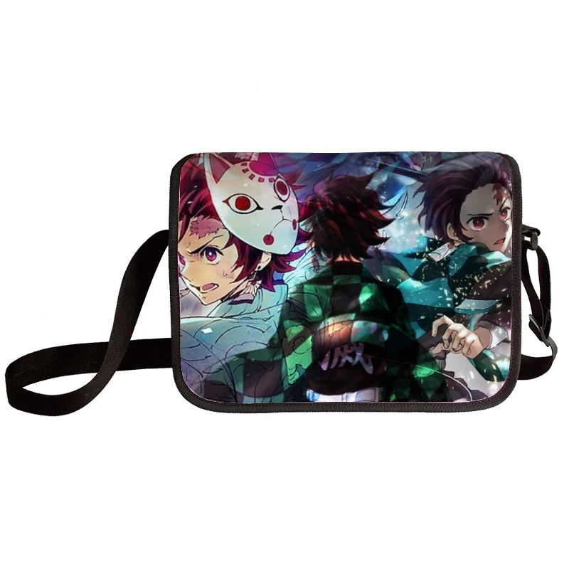 

Custom shoulder bag side bags for girls shoulder cartoon Big Crossbody Bag, Black