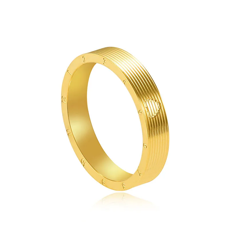 

High Quality 18K Gold Rings 520 Lover Heart Rings Women Stainless Steel Rings Jewelry