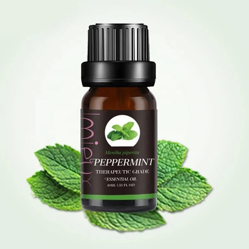 

Wholesale Price Organic Pure Peppermint Essential Oil Bulk Peppermint Oil for Sale Hair And Skin Care Body Massage