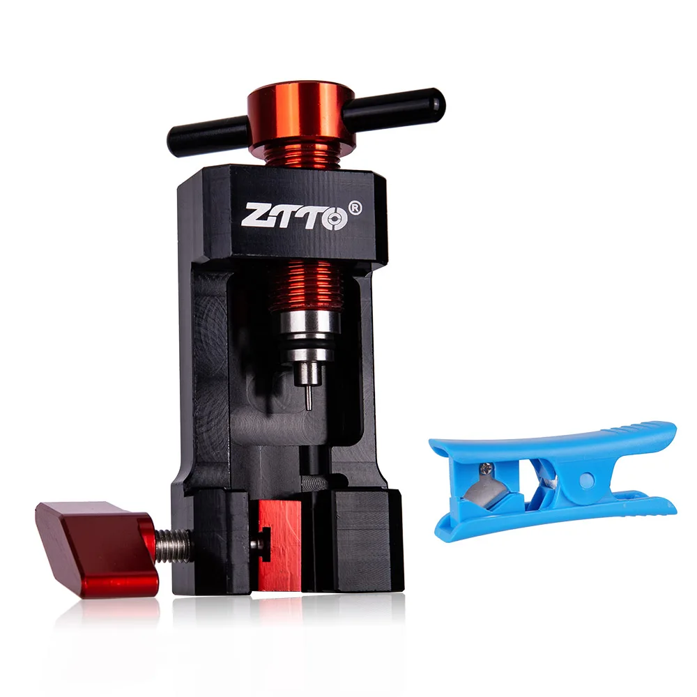 

ZTTO Bicycle Needle Tool Driver Hydraulic Hose Cutters Disc Brake Hose Cutter Connector Insert install Tool Press fit in For MTB