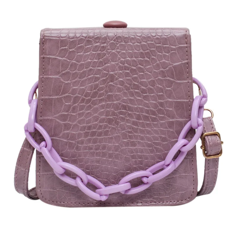 

2021 Cheap Fashion Lady Handbag Gift Candy Color Girls Shoulder Chain Crossbody Designers Mini Purses and Handbags for Women, 5 colors