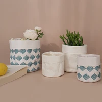 

Nordic Style Hot Selling in Amazon Decorative Desk Flower Planter kraft paper flower pot planter