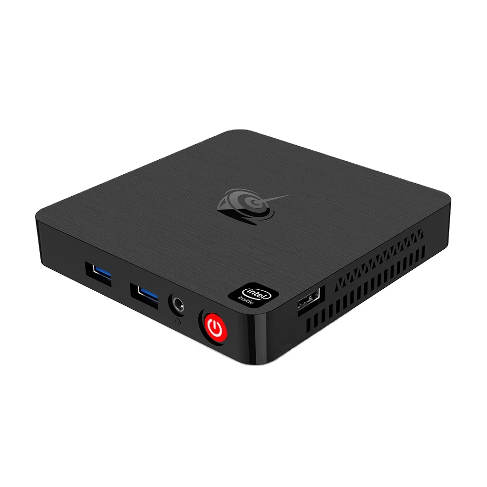 

RK Mini PC Beelink T4 Intel Atom x5-Z8500 Processor 2.24GHz 4GB RAM 64GB ROM Dual AC Wifi Dual View 1000M LAN BT4.0 4KX2K