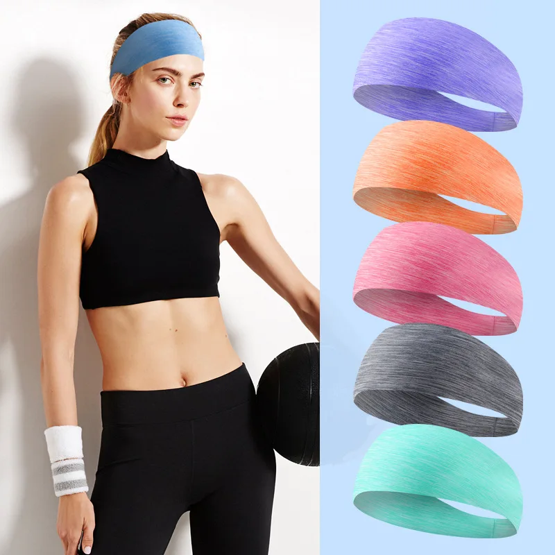

Vedo Factory Wholesale Soft Girls Hair Accessories Custom Logo Printing Small Elastic Fabric Yoga Women Headband