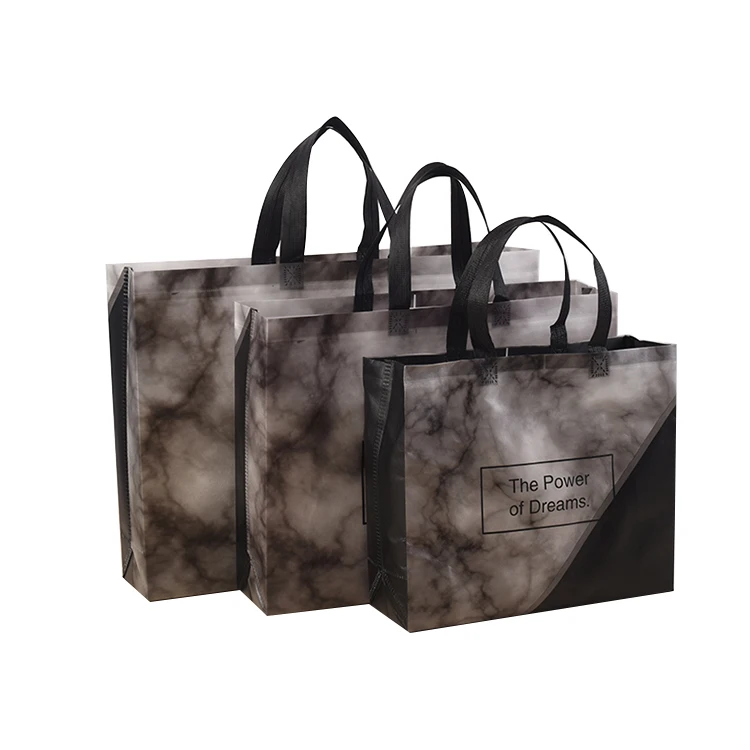 

Wholesale foldable fast delivery reusable gift packaging eco friendly cheap pp laminated non woven tote shopping bag, As shown