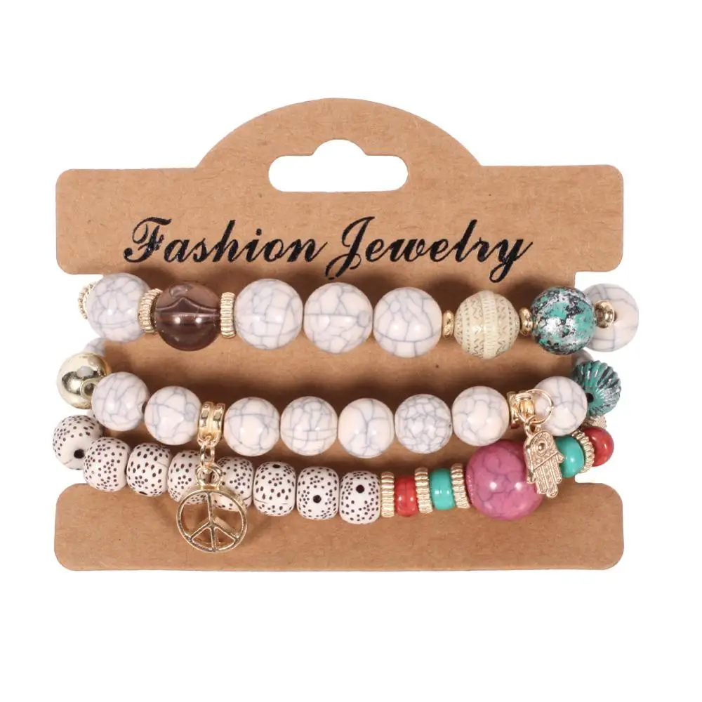 

Fashion bead bracelet handmade for women wholesale N204024, Picture