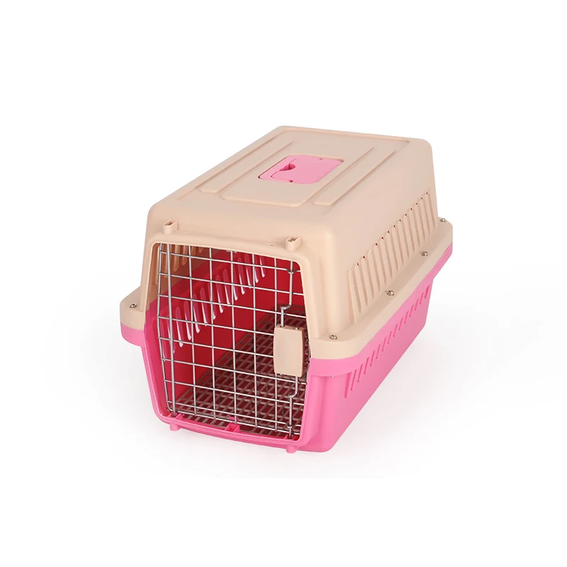 

Wholesale Custom Pet Air Crate Small Steel Metal Pet Cages Cat Carrier Cage Dog Kennel Cage, Picture