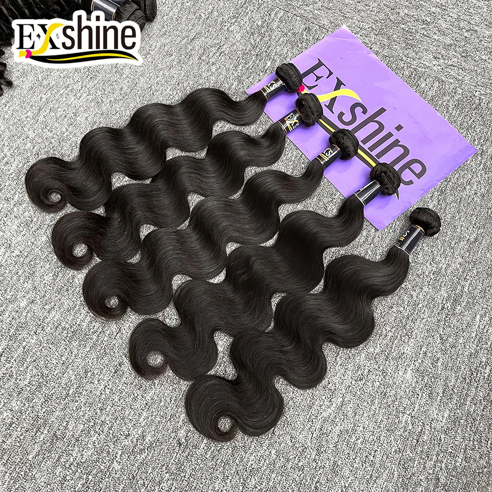 

Exshine Hot Selling Silky Straight Hair extension Cheap Raw Unprocessed Virgin Indian Hair