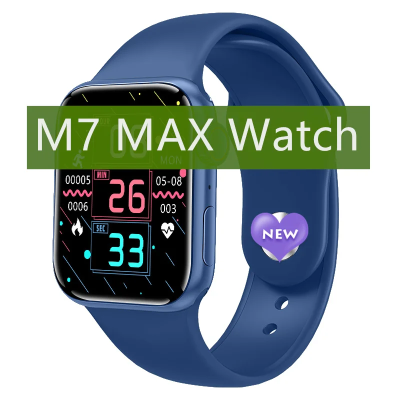 

Wholesale Luxury 1.9inch Fashion M7 Max Smart Watches Series 7 Waterproof Sport Fitness Bracelet Reloj Inteligente Smartwatch