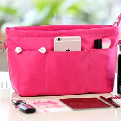 

Hot selling waterproof nylon makeup bag make up travel storage makeup bag