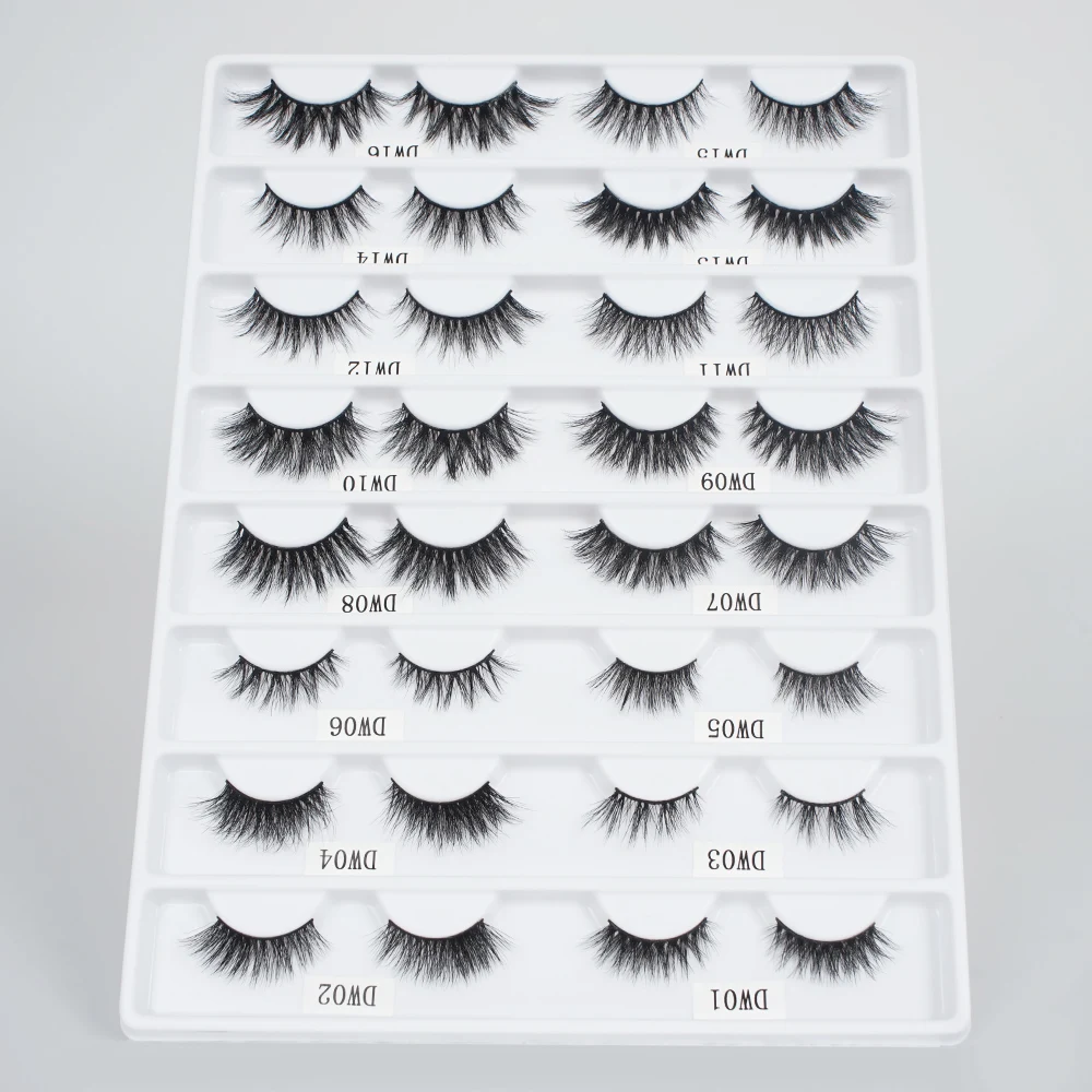 

Wholesale Custom 5D Mink Fur False Lashes Vendor Private Label 25mm 3D Magnetic 100% Real Mink Eyelash, Natural color
