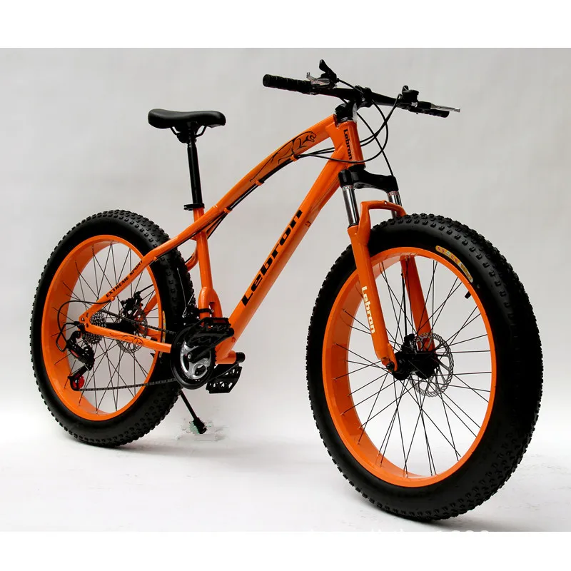 

Newest 21speed 26 inch factory price Fat tire Snow Bike For man cool beach bicycle, 6 color