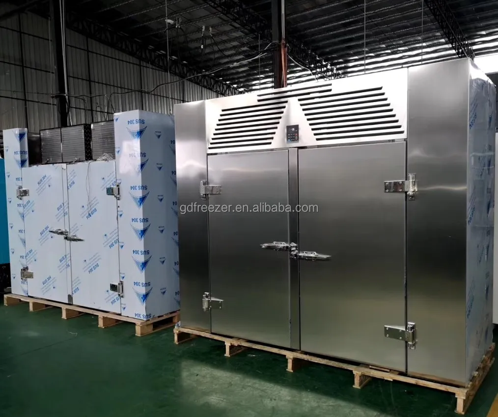 40 Trays 2 Trolleys Commercial Flash Freezer Quick Fast Freezing