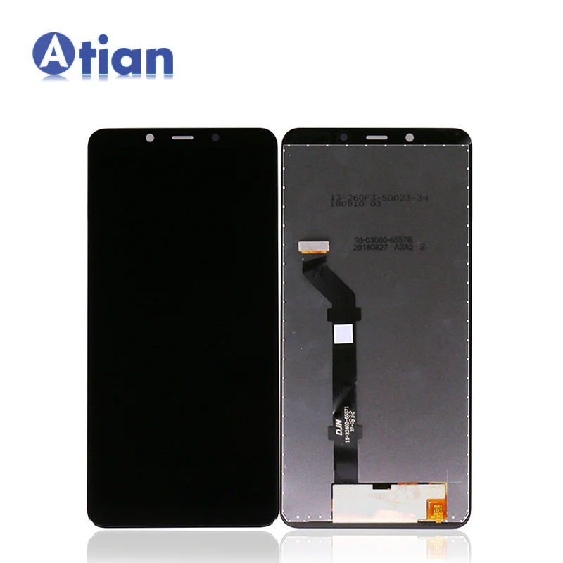 

6.0'' for Nokia 3.1 Plus Display TA-1118 TA-1125 LCD Display Digitizer Touch Screen Sensor Assembly Replacement Parts, Black, white