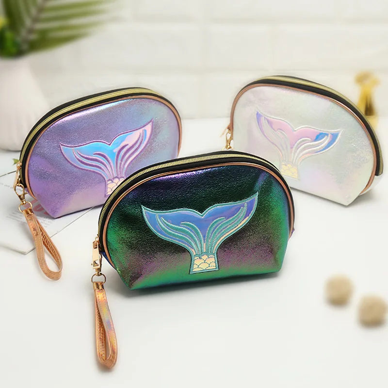 

Wholesale Pink Fashion 2020 Small Makeup Travel Cosmetic Woman Bag, Blue, yellow, pink, red