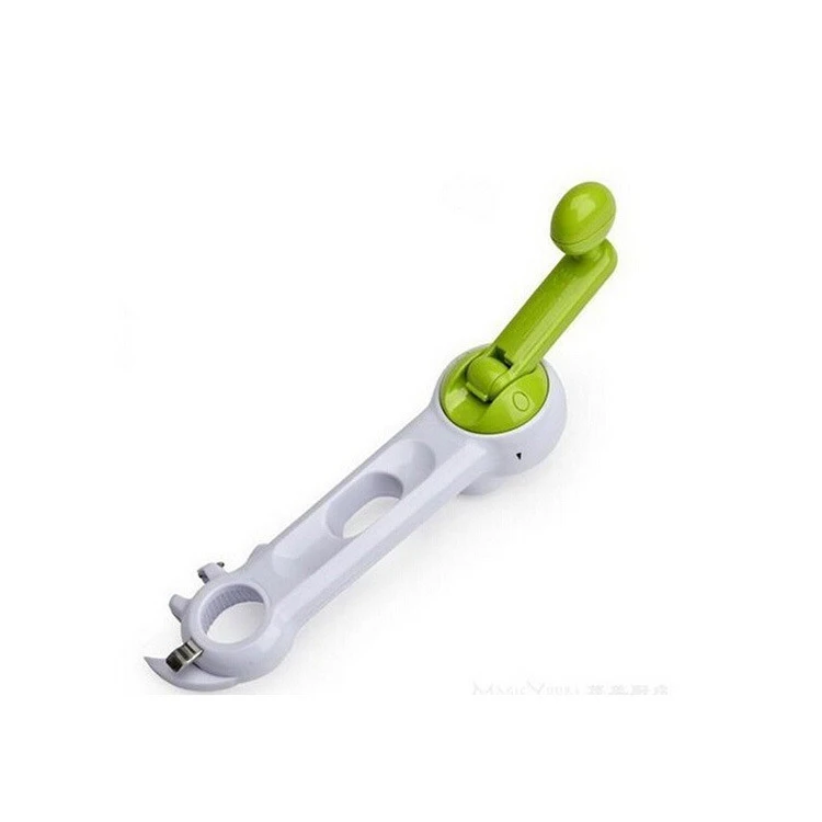 

Canned Fruit Opener Multi-Function 7 in 1 Bottle Opener Soda Tab Opener Make-up Tools Kitchen Tool Accessories, As photo