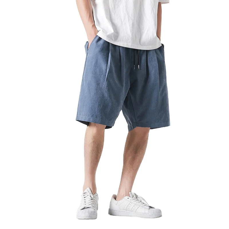 

Men's casual shorts summer five-point overalls all-match loose sports pants