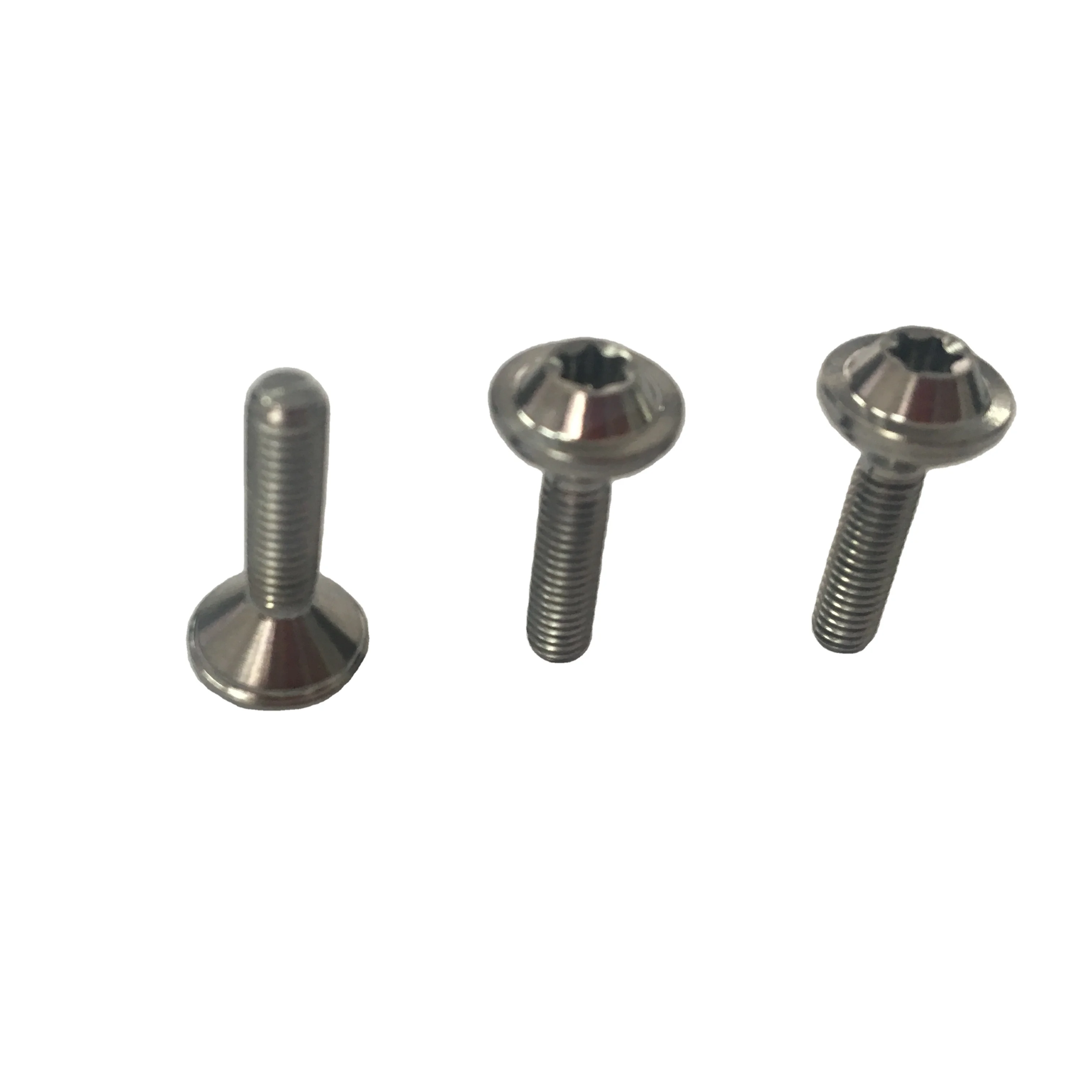 

Grade 5 Customized  fully forged titanium bolts, Colourful