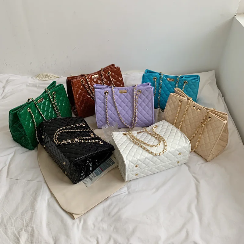 

2021 Luxury Handbags Tote Famous Brand Purses Large Capacity Chain Bags for Women