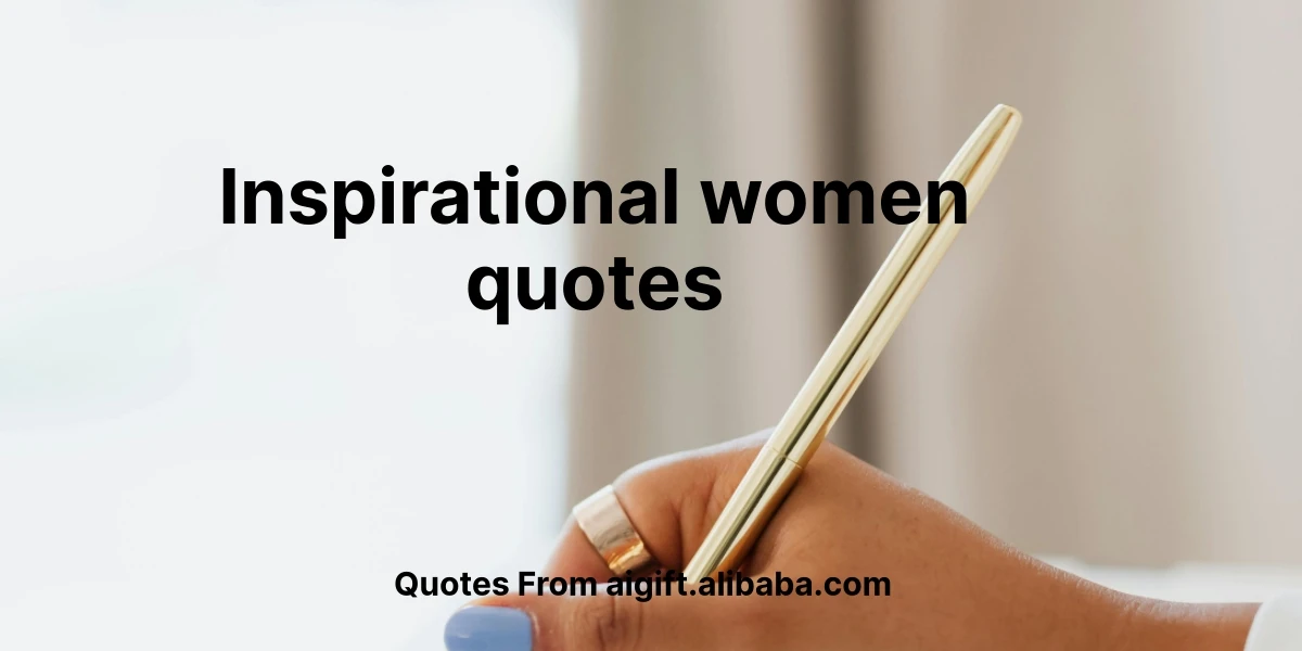 inspirational women quotes