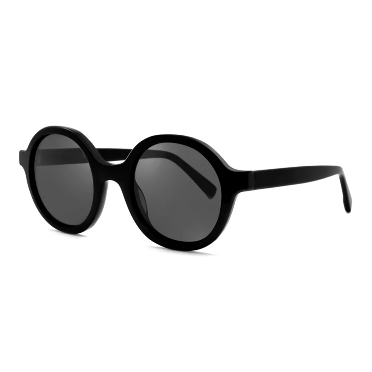 

95248S Fashion Acetate Polarized Retro Vintage Round Sunglasses