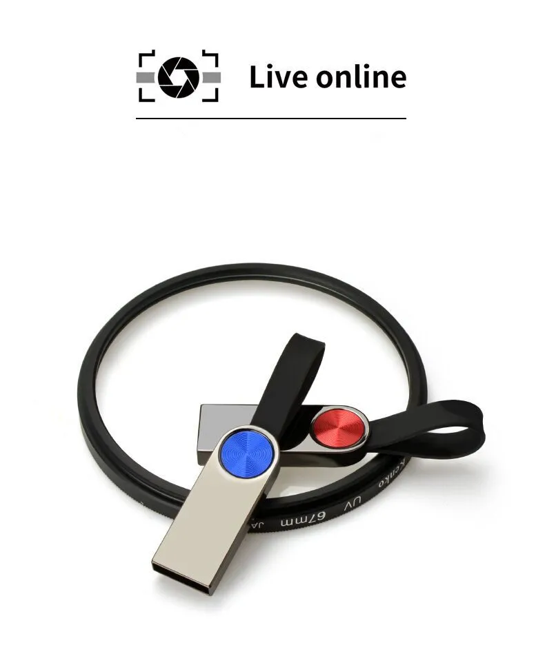 2021 gadgets mini metal key usb flash drive pen drive flash memory USB 32gb USB stick - ANKUX.COM