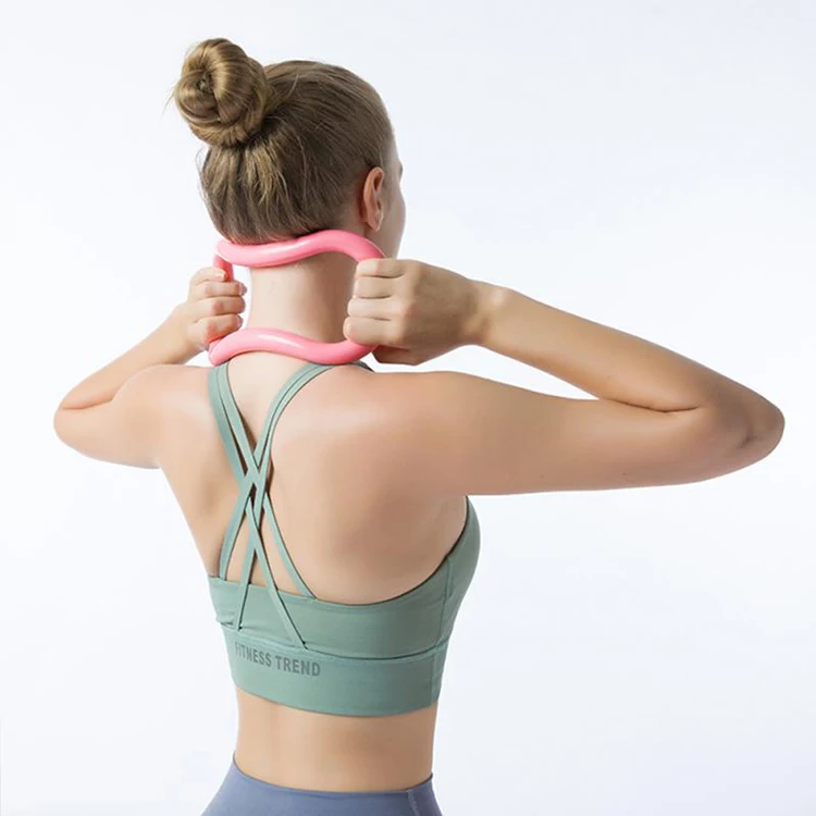 

High Quality Opening Shoulder Fitness Circle Pilates Yoga Stretch Ring, Purple, yellow, pink, blue, green or customized
