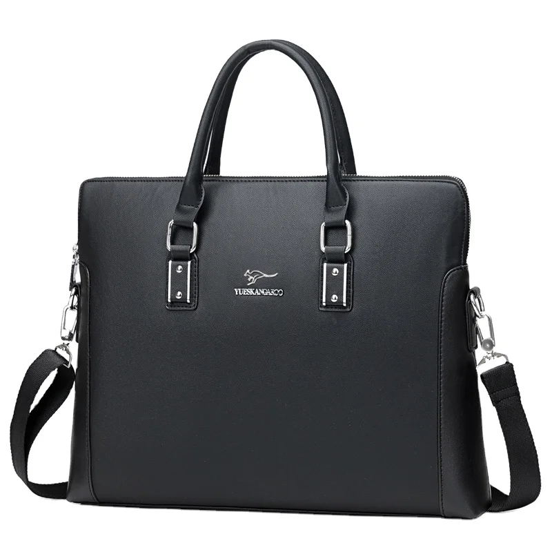 

Men's bag business briefcase horizontal handbag men's One Shoulder Messenger backpack