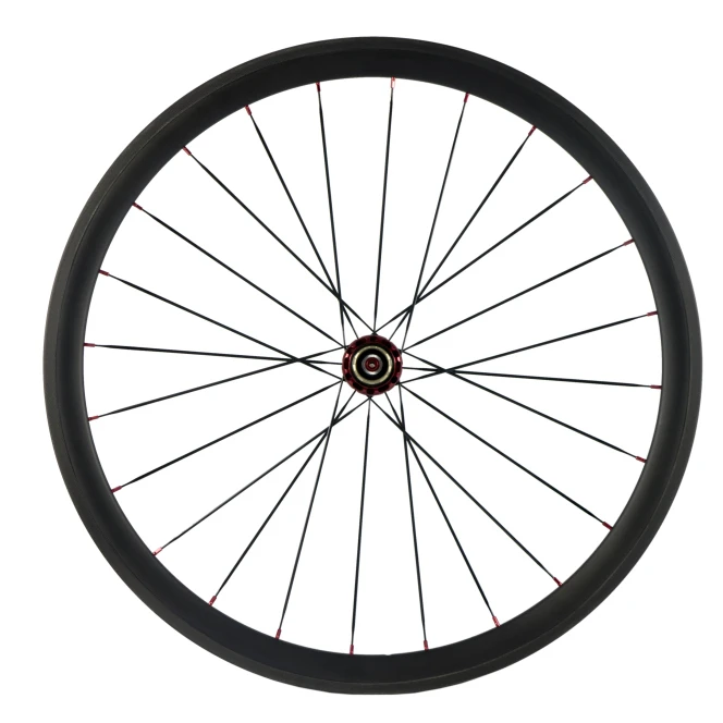 

TB2307 Windx 700c Carbon Road Rim Brake SLR Series Wheelset With R36 Ratchet System Hub, Black