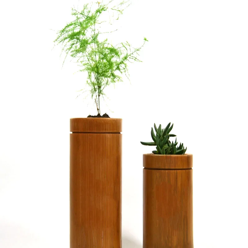 
Manufacturers professional customized bamboo green bamboo flower pot vase home decoration 