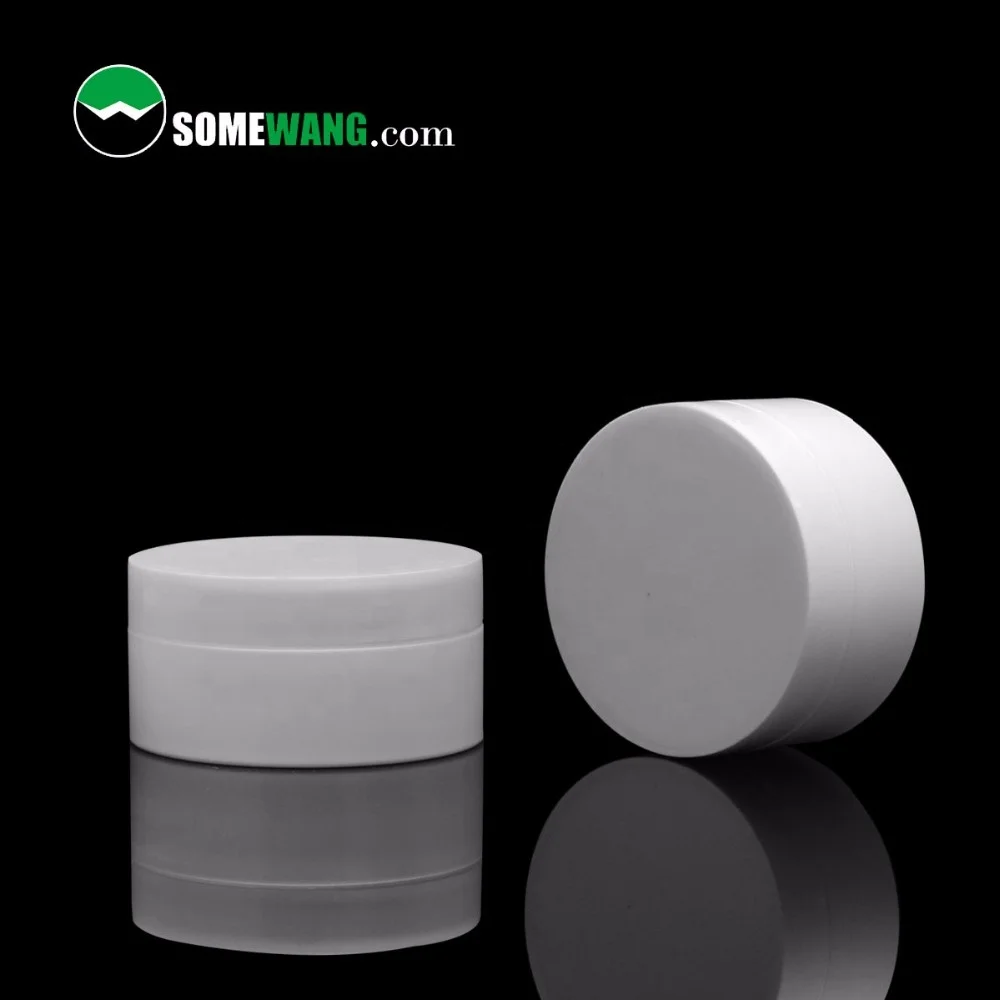 
3ml/5ml/10ml/30ml/50ml/100ml Flat PP Plastic Cream Jar, Cosmetic Empty Jar 