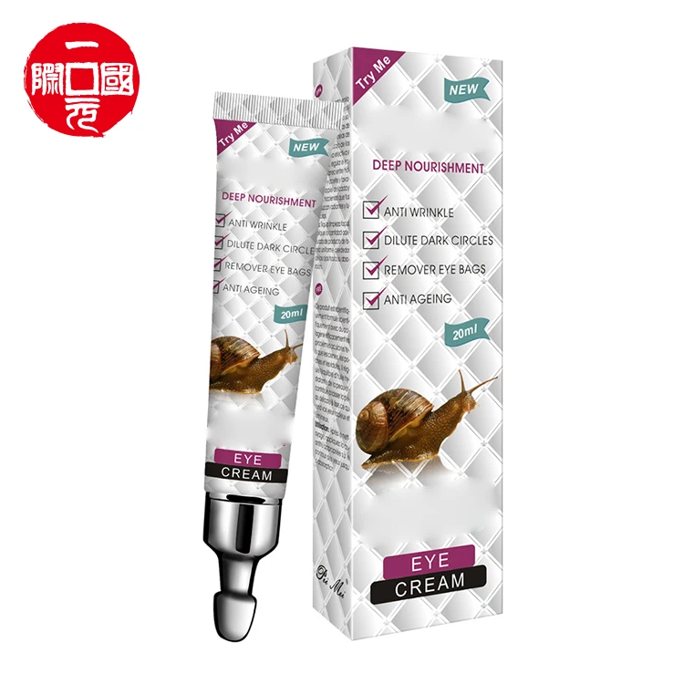 

2021 Hot sale moisture dark circle snail eye cream
