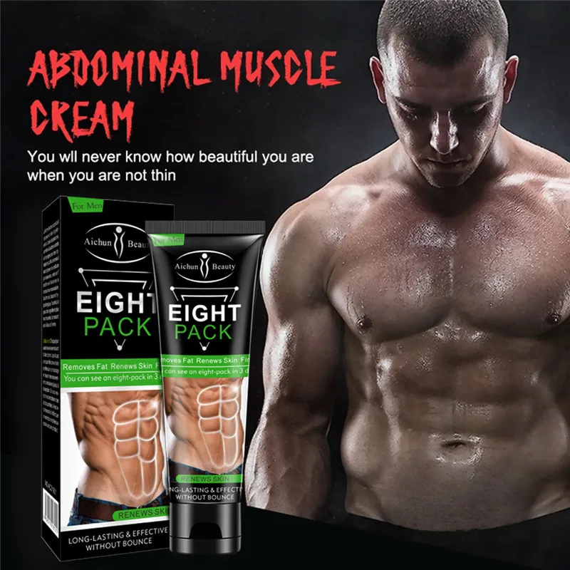 

Eight Pack Men Stronger Muscle Cream Waist Torso Smooth Line Press Fitness Belly Burning Muscle Fat Remove Weight Loss Cream