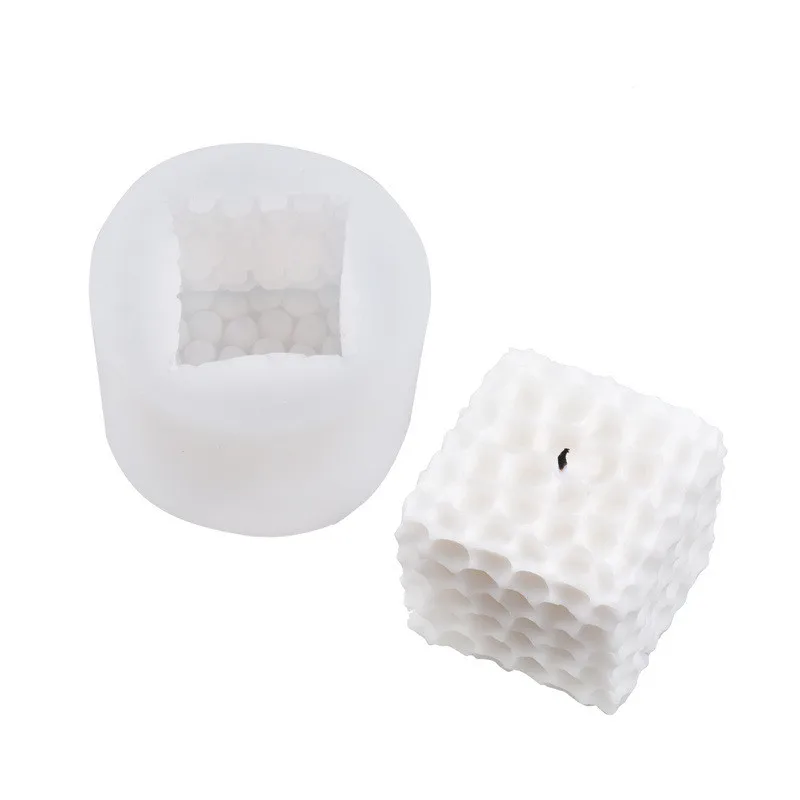 

ZO106 Large size honeycomb karst cave magic ball candle mold candle candle silicone molds 3d