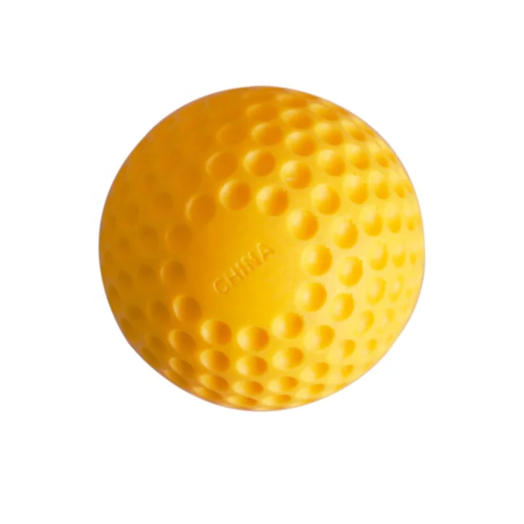 

High quality  baseball & softball pitching machine Ball Extra Hard Yellow Dimpled Ball, Optical yellow