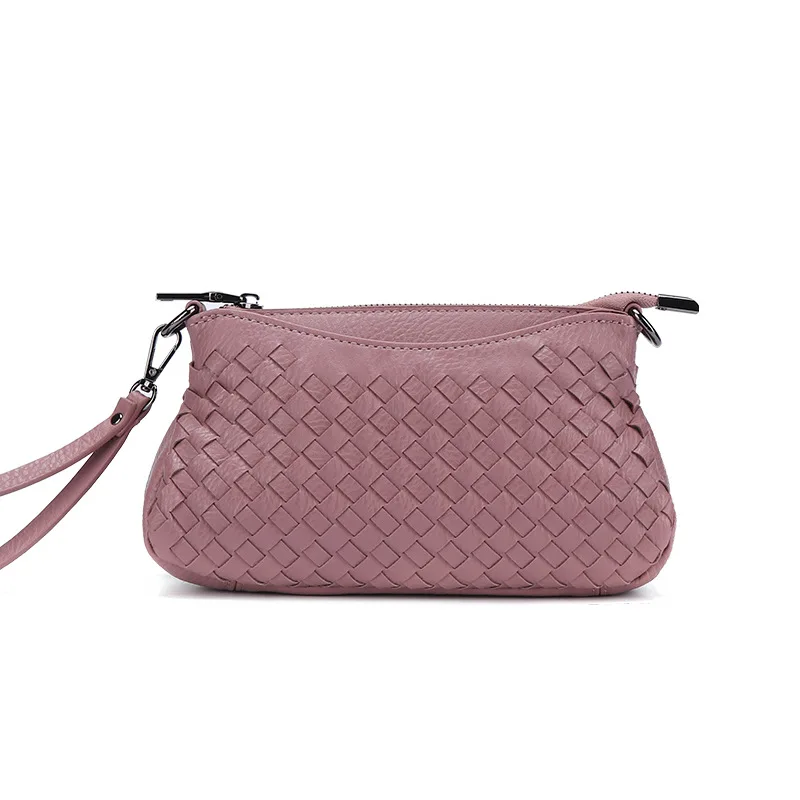 

Fashion Woven Designer Hobos Boat Bags For Women PU Leather Cross Body Shoulder Bag