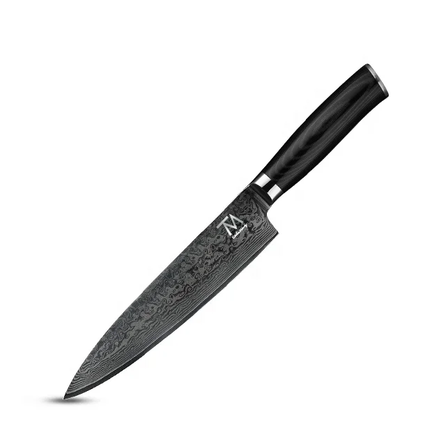 

Hot Sale Professional 8 Inch VG10 Damascus steel Kitchen Cooking Chef Knife For Home