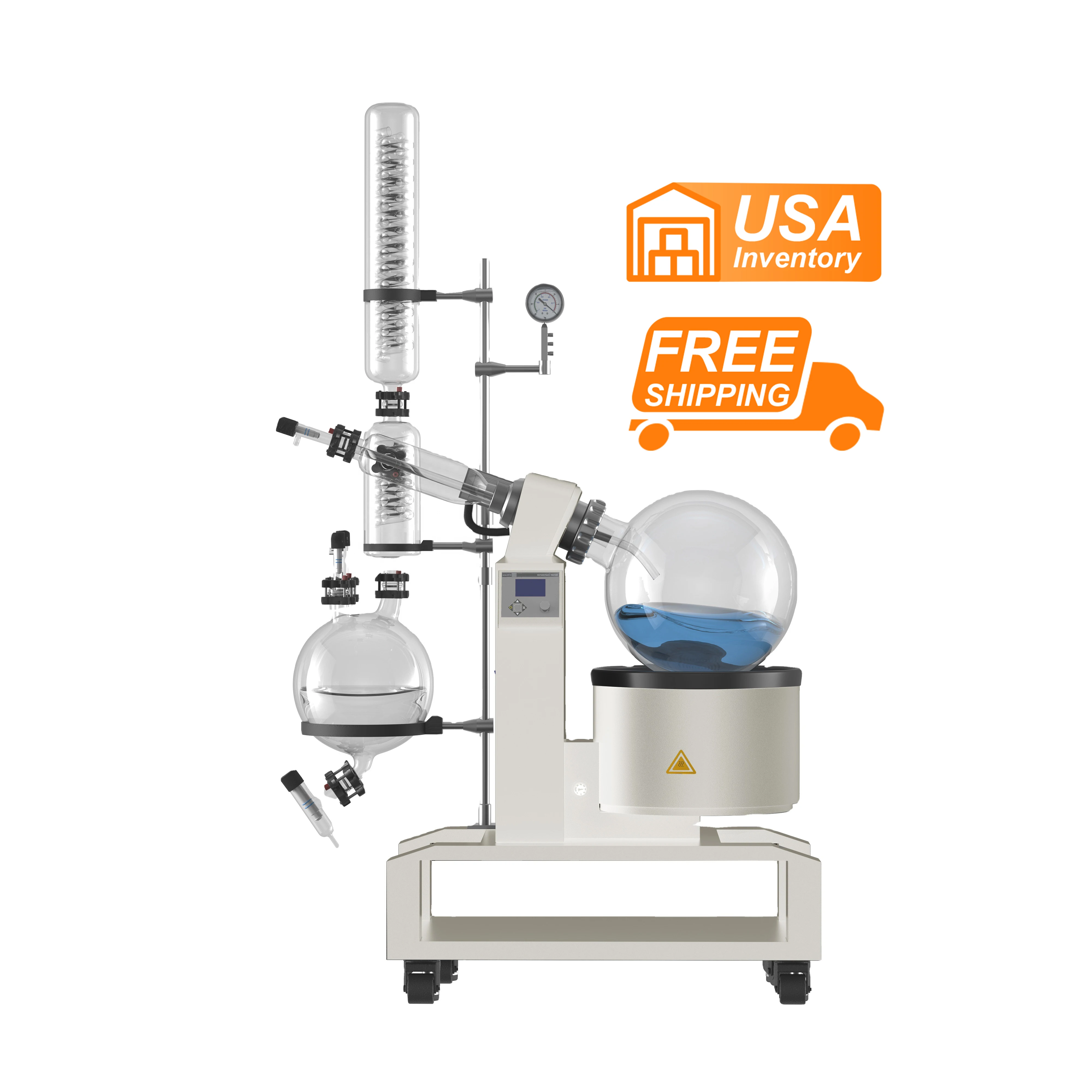 

USA Inventory West Tune WTRE-50 ETL Industrial Laboratory Rotary Vacuum Evaporator Price 50L