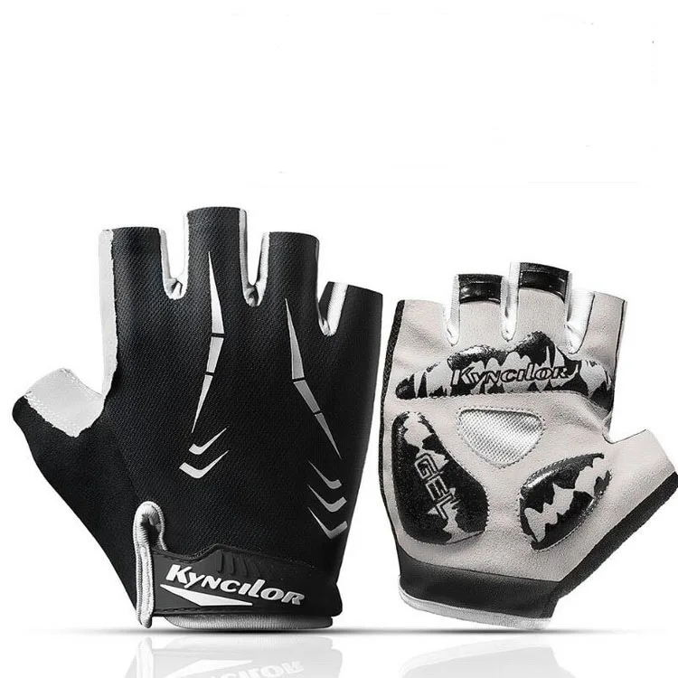 

Huanwei Half Finger Weight Lifting Mittens Gym Wear Nylon Mittens for Men