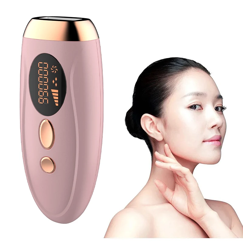 

2021 New Design 990000 flashes Portable Home Use IPL Hair Removal Device Permanent IPL laser hair removal, White pink blue green