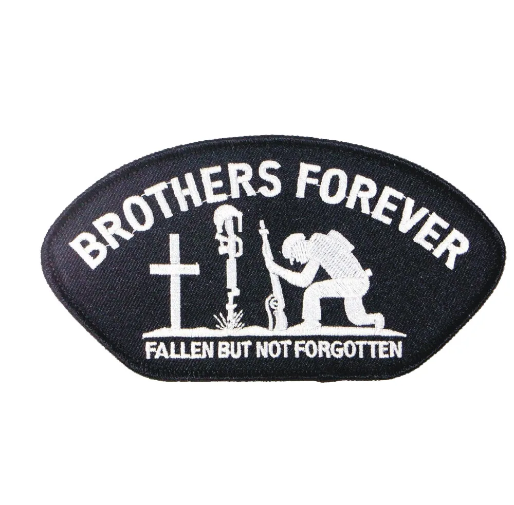 

China Supplier Custom Iron On Brother Embroidery Patch, Custom color