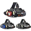 6000 lumen led headlamp COB led worklamp rechargeable led flashlight
