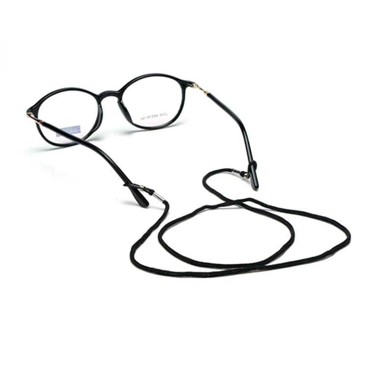 

2020 New Trendy Glasses Nylon Rope Anti-skid and Anti-loss Chain Women UV400 Unisex PC Rimless Randdlfo
