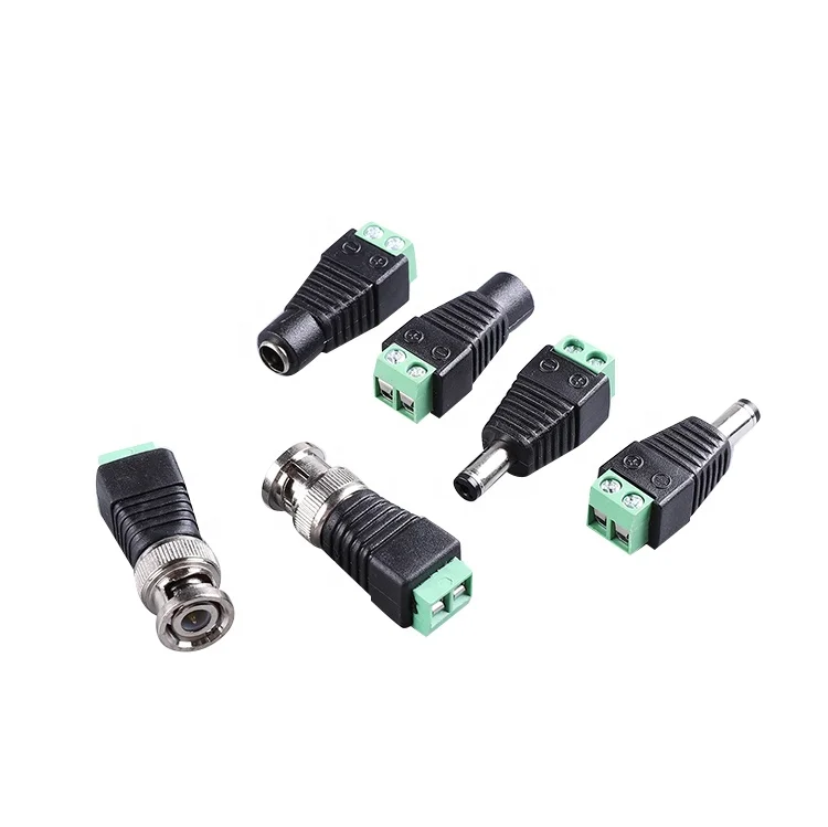 
DC Power Male Jack Plug Adapter Connector For CCTV Camera 