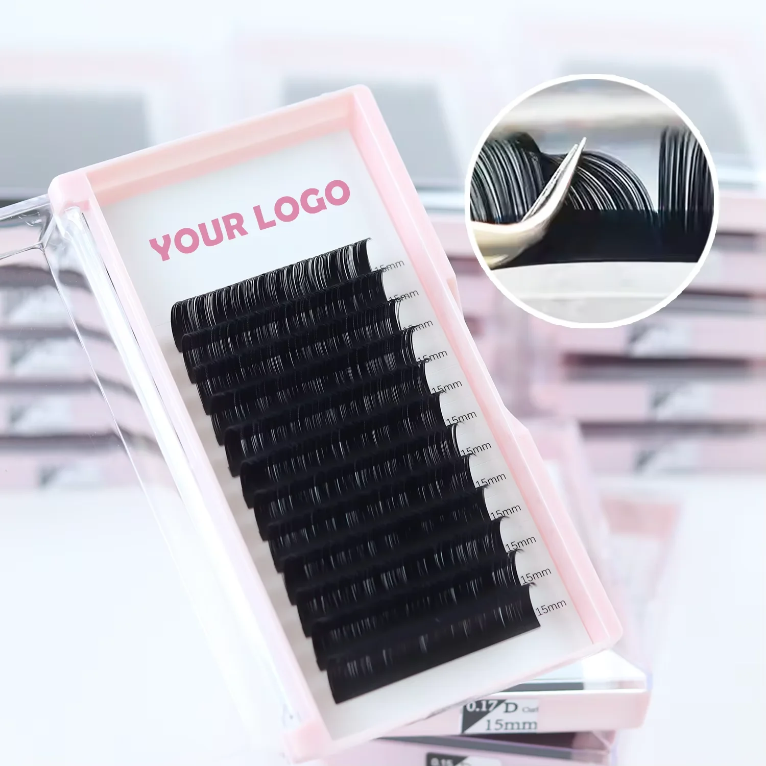 Best Sell Loose Bottom Mega Volume Individual Lash Suppliers Professional Fluffy Soft Eyelash Extensions