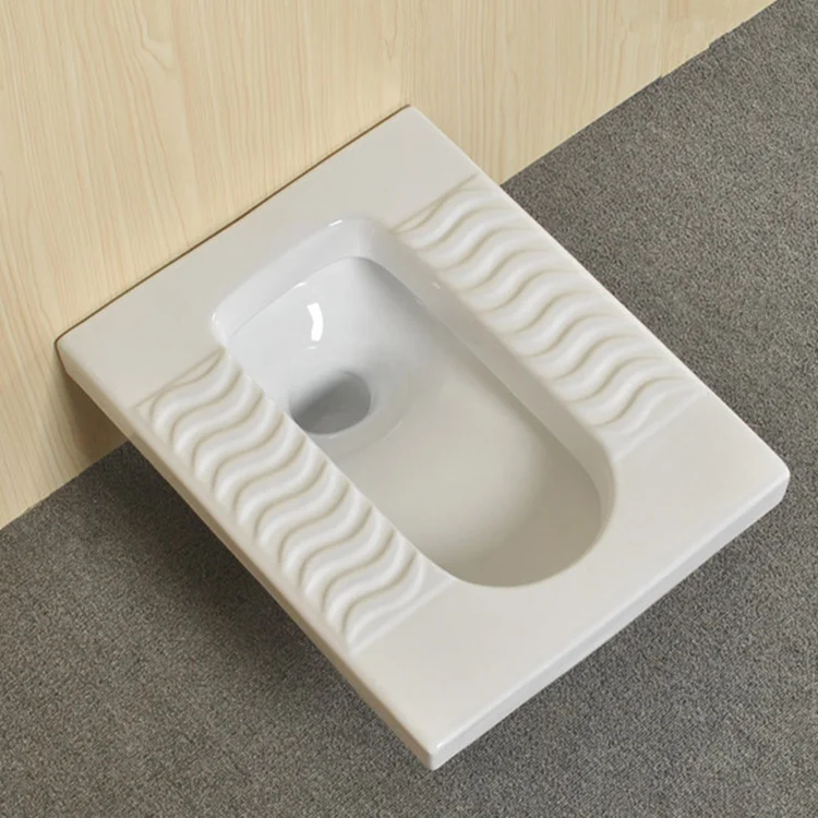 Wholesale Asian style ceramic white toilet squat pan